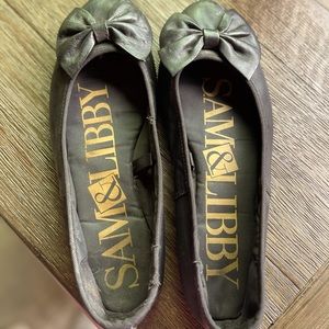 Black Sam & libby shoes size 8 flats
